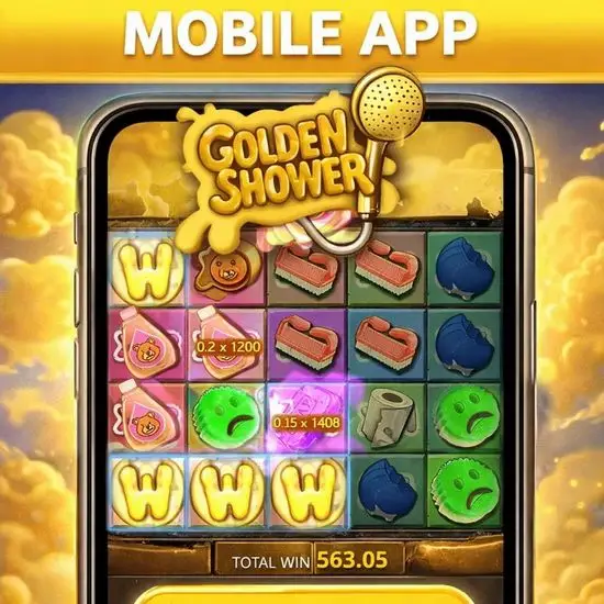 Golden Shower Mobile App – Take the Golden Rain Anywhere! 📱💦🎰