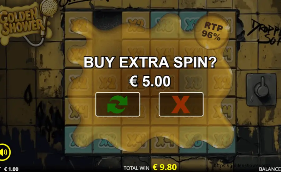Golden Shower extra spin